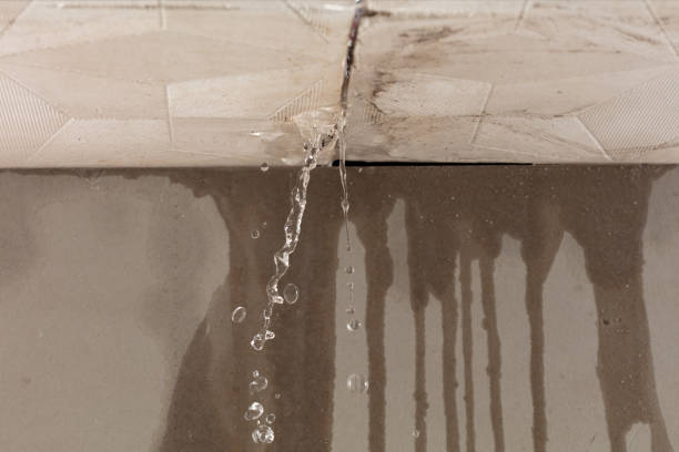 Professional Water Damage Repair technician working in Weatherford, TX